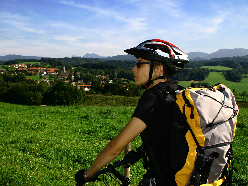 Radwandern im Chiemgau