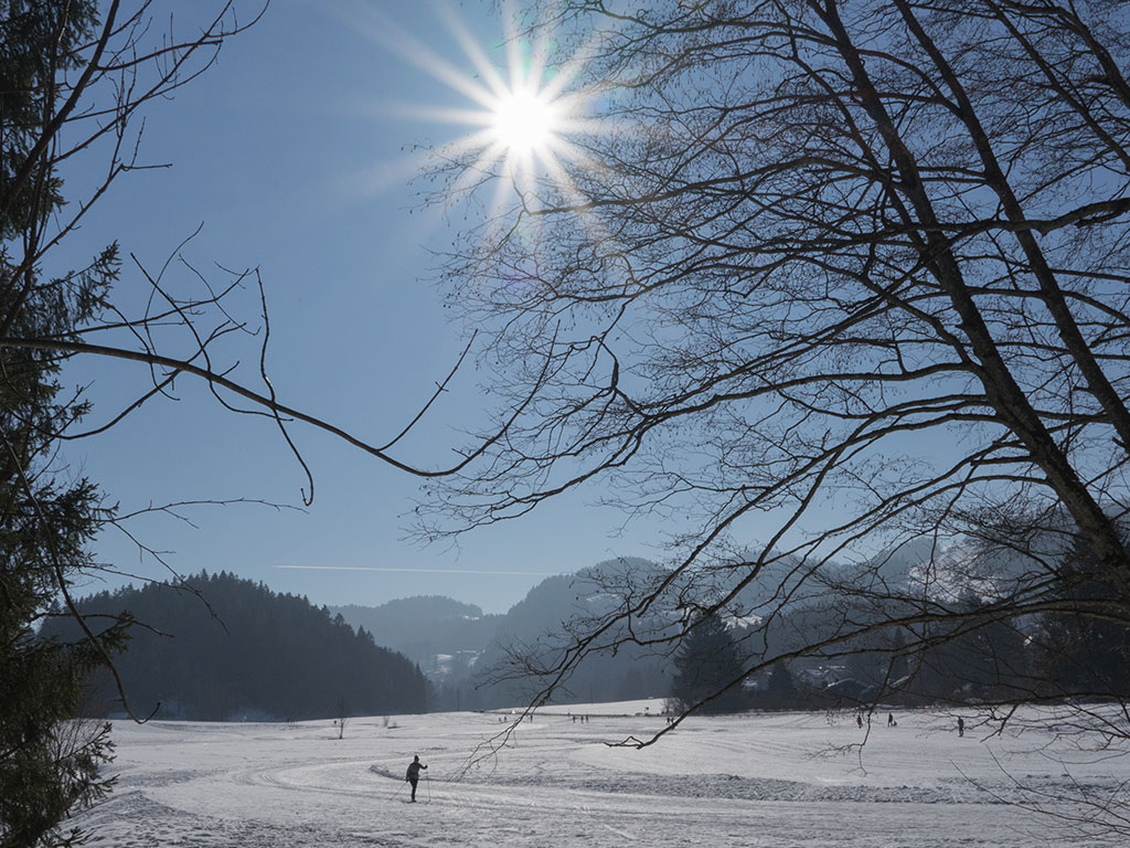 Langlaufen Chiemgau - Sachrang